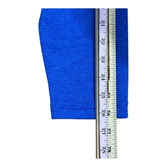 Under Armour Hoodie Mens Medium Blue ColdGear Pullover Logo Athletic Sweatshirt - Picture 6 of 10